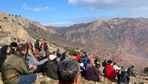 Dağcılardan şehitlerimiz için anlamlı etkinlik