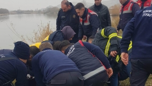 Kızılırmak nehrindeki olay için tüm ekipler seferber oldu