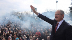 Bağımsız belediye başkan adayına görülmemiş sevgi 