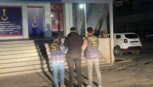 Kamu malına zarar veren kişi yakalandı