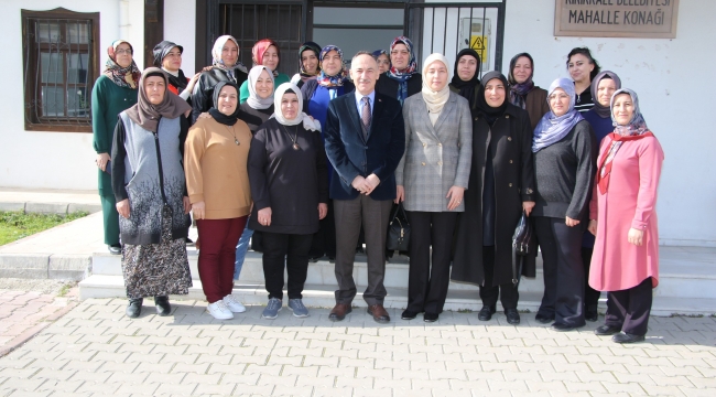 Mahalle konakları birer fabrika oldu