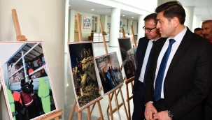 Yaşanan asrın en büyük felaketi fotoğraf karelerinde yer aldı