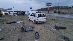 Kazanın şiddetiyle aracın koltukları fırladı