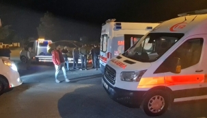 Ambulansla ticari taksi çarpıştı yaralılar var
