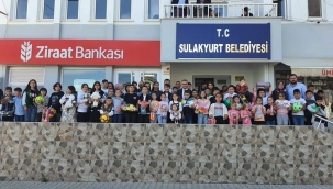 Çocuklar büyük sevinç yaşadı