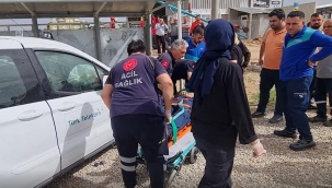 İki aracın çarpıştığı kazada 6 kişi yaralandı