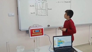 Mucit ortaokul öğrencisinin başarısı
