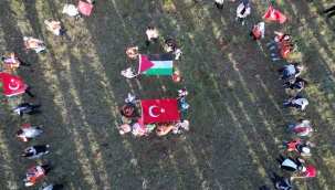 Dağcılar Gazze için tırmandı