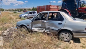 Kazada 2'si çocuk 7 kişi yaralandı