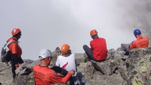 Dağcılar Kaçkar zirvesinde