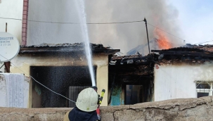 Yangında büyük zarar gürdü