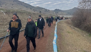 DAĞCILAR'dan Yeşilay'a destek yürüyüşü