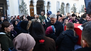 Vefat eden askerimiz toprağa verildi