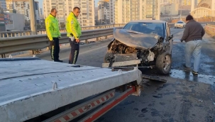 Yeni ilk zincirleme kazası Kırıkkale'de meydana geldi