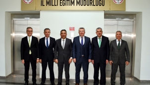 Daire başkanı ve müdürler Kırıkkale'de buluştu