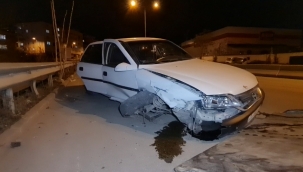 Yaşanan kazada 4 kişi ölümden döndü 