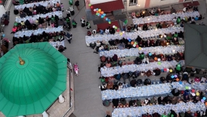 Medine usulü iftar sofrasında buluştular