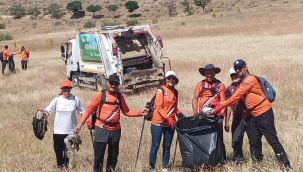 BOZKIR Dağcılıktan temiz hareket