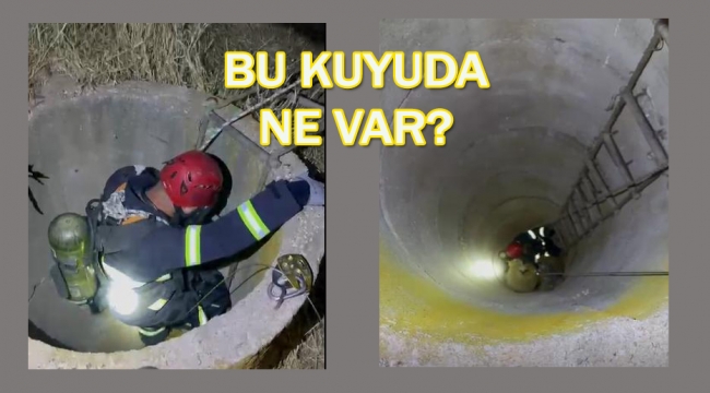 Kuyudakini görünce gözlerine inanamadı