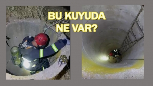 Kuyudakini görünce gözlerine inanamadı