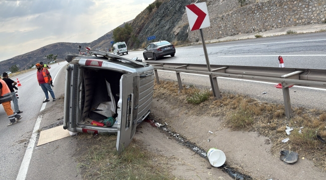 Kırıkkale'de feci kaza, ölü ve yaralı var