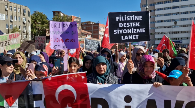Kırıkkale tek yürek olup Gazze için dua etti