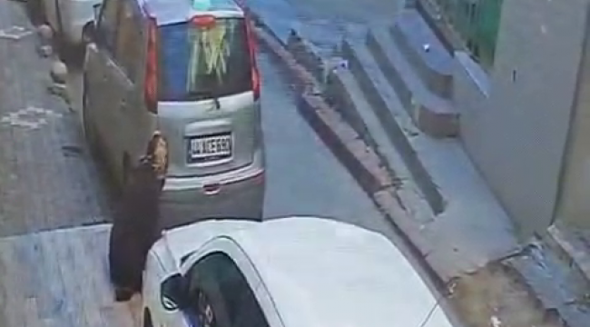 Oturduğu kaldırıma servetini bırakıp gitti