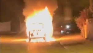 Son Dakika..! Araç bu hale geldi