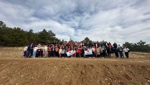 BOZDAK'tan Anlamlı Etkinlik: 300 Fidan Toprakla Buluştu