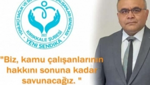 Kamu görevlilerinin alın teri, emeği ve hakkı için bu çağrımızı yineliyoruz