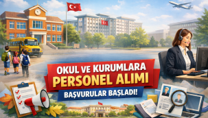 Eğitim kurumlarına personel alımı yapılacak