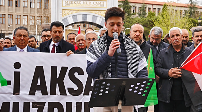 Cuma namazı sonrası idam kararı protesto edildi