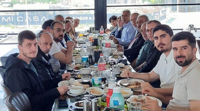 Eksen Sağlık-Sen üyeleriyle bir araya geldi