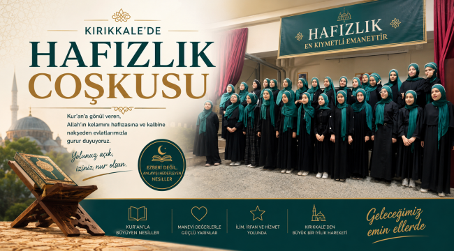 Hafızlığa ilk adımını attılar