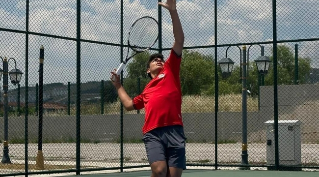 Kırıkkale'de tenis heyecanı