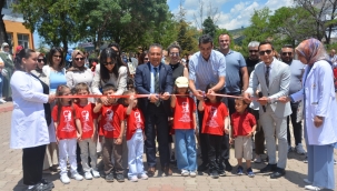 Minik ellerden büyük hayaller bu sergide yer aldı