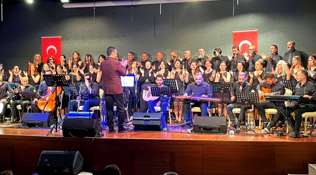 Türk sanat müziği ile coşku dolu bir gece yaşandı