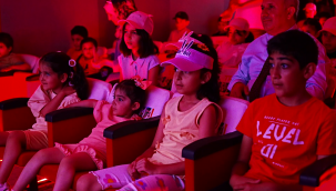 TRT’nin gezici sinema tırı Kırıkkale’de miniklere unutulmaz anlar yaşattı