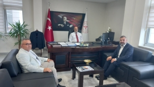 Ziyarette yeni projeler görüşüldü