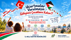 “Uçurtmalar Vurulmasın, Gökyüzü Çocuklara Kalsın”