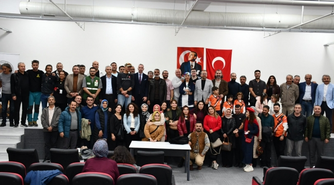 Dağcılık efsanesi Tunç Fındık, BOZDAK'ın konuğu olarak Kırıkkale'deydi