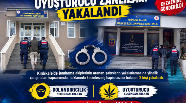 Dolandırıcı ve uyuşturucu zanlıları yakalandı